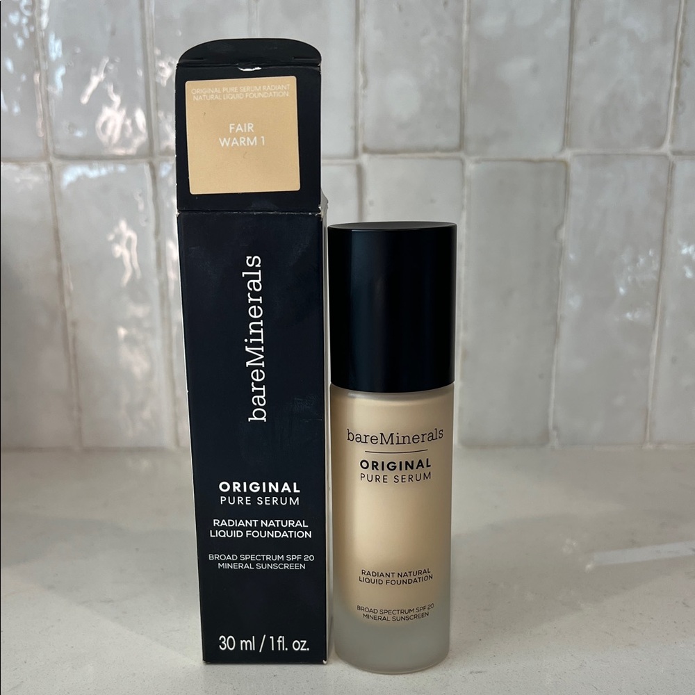 bareMinerals Original Pure Serum Foundation - Fair Warm 1